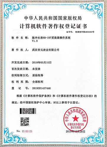 计算机软件著作权授权证书